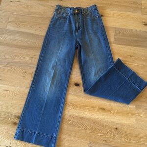 J.Crew Five Pocket Wide-Leg Trouser Size 28